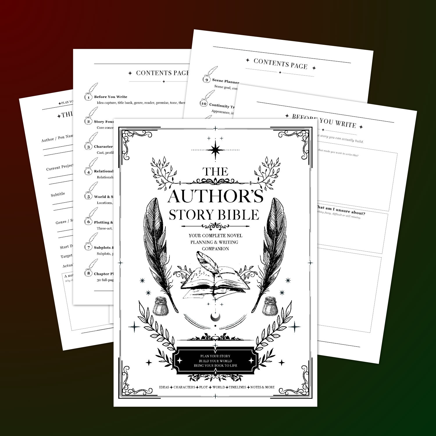 The Author’s Story Bible